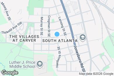 Map image of the property - 44 Moury Ave SE
