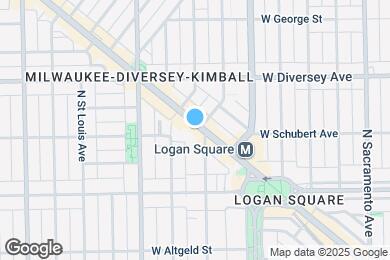 Map image of the property - 2714 N Milwaukee Ave