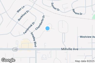 Map image of the property - Twin Gables Apartments