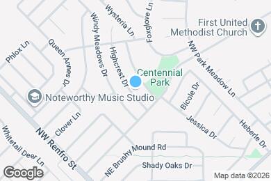 Map image of the property - 1120 Highcrest Dr