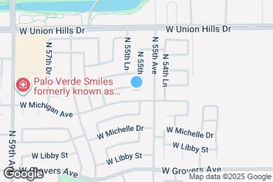 Map image of the property - 5523 W Villa Maria Dr