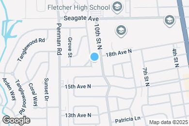 Map image of the property - 1811 Eastern Dr