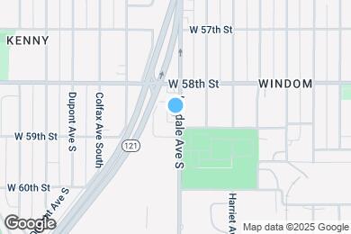 Map image of the property - 5830 Lyndale Ave S