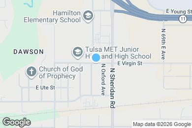 Map image of the property - 6332 E Virgin St