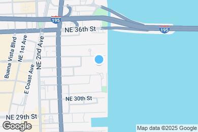 Map image of the property - 3301 NE 5th Ave