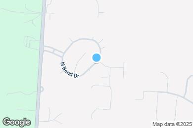 Map image of the property - 289 N Bend Dr