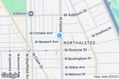 Map image of the property - 3434 N Halsted St