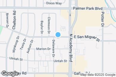 Map image of the property - Pikes Place on San Miguel