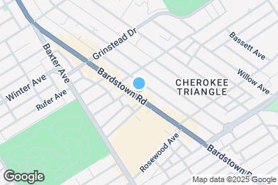 Map image of the property - 1233 Bardstown Rd