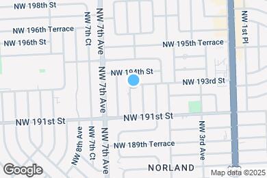 Map image of the property - 19241 NW 6th Ave