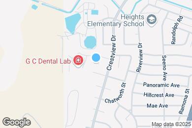 Map image of the property - 3800 Hillsdale Dr
