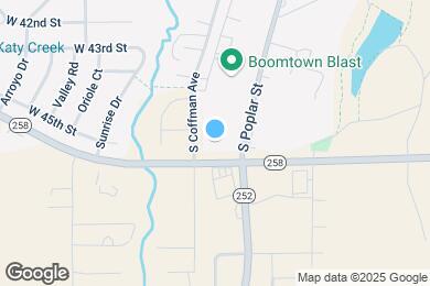 Map image of the property - 4500 S Poplar St
