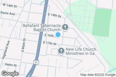 Map image of the property - 216 E 16th St