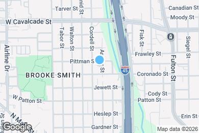 Map image of the property - 1007 Archer St