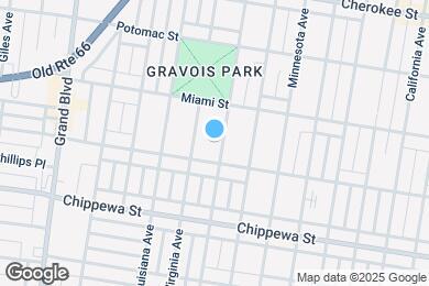 Map image of the property - 3639 S Compton Ave