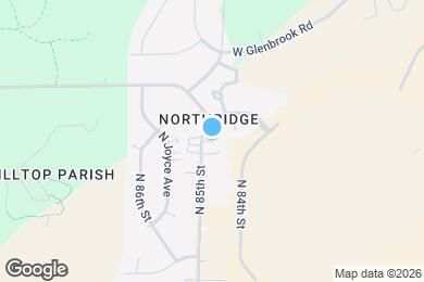 Map image of the property - 9088 N 85th St