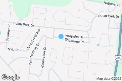 Map image of the property - 423 Shoshone Pl