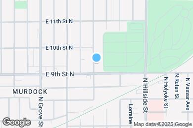 Map image of the property - 1018 N Volutsia Ave