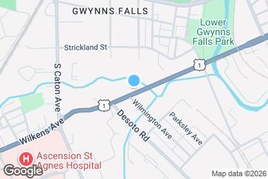 Map image of the property - 3118 Wilkens Ave