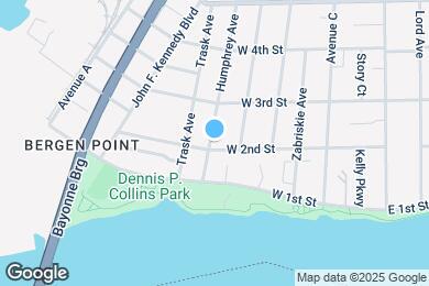 Map image of the property - 117 W 2nd St