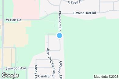 Map image of the property - 2650 Claremont Dr