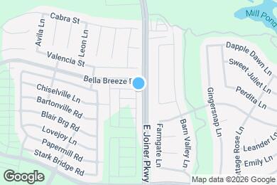 Map image of the property - 2087 Comstock Ln