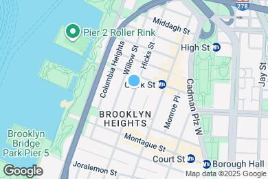 Map image of the property - 142 Hicks St
