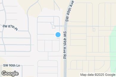 Map image of the property - 4931 SW 88 Pl