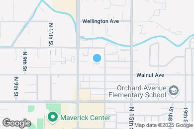 Map image of the property - 1214 Walnut Ave