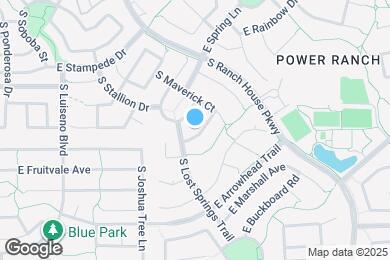 Map image of the property - 4090 E Rustler Way