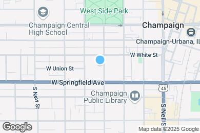Map image of the property - 307 S Prairie St