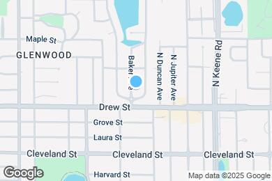 Map image of the property - 217 Baker Ave