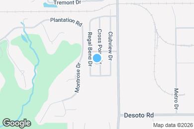 Map image of the property - 8243 Cross Point Dr