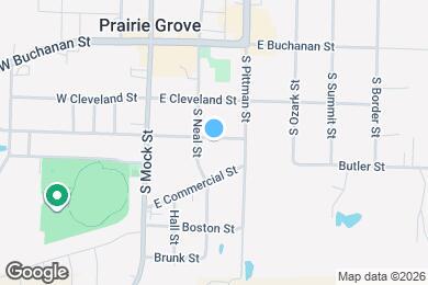 Map image of the property - 311 E Thurman St