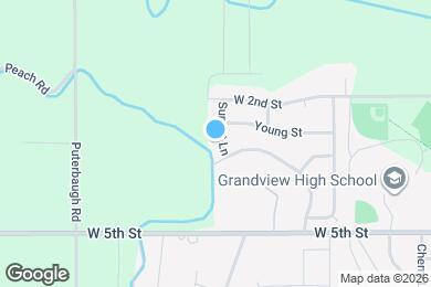 Map image of the property - 208 Sunset Ln