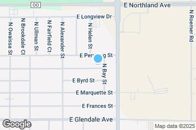 Map image of the property - 1826 E Lindbergh St