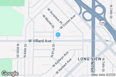 Map image of the property - 8016 W Villard Ave