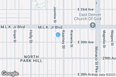 Map image of the property - 3020 Jasmine St