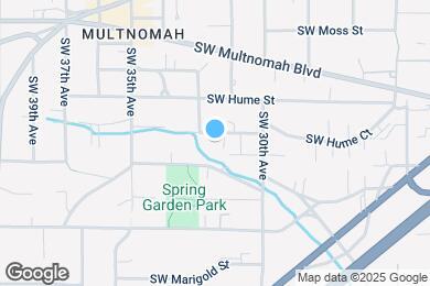 Map image of the property - 3140 SW Carson St