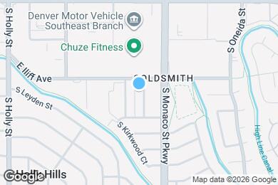 Map image of the property - 2337 S Locust St