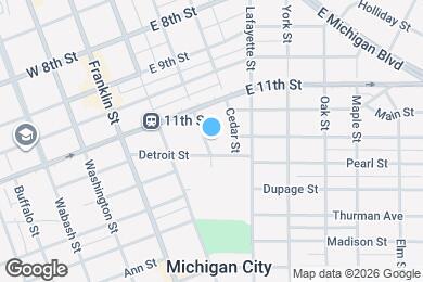 Map image of the property - 1126 Spring St