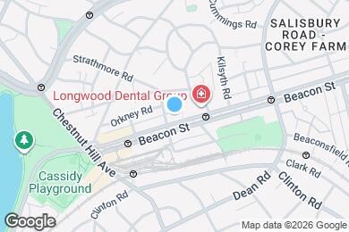 Map image of the property - 1874 Beacon St