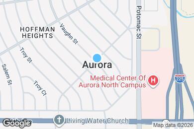 Map image of the property - 26369 E 3rd Pl