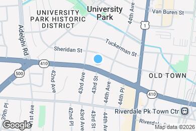 Map image of the property - 4308 East-West Hwy