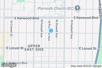 Map image of the property - 2407 E Linnwood Ave