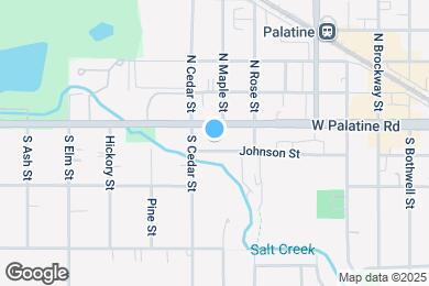 Map image of the property - 340 W Johnson St