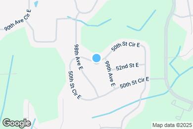 Map image of the property - 9776 50th St Cir E