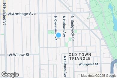 Map image of the property - 1829 N Cleveland Ave