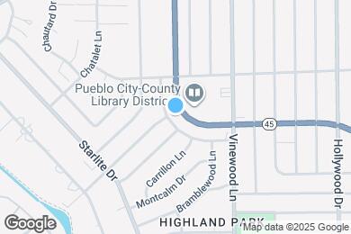 Map image of the property - 2530 Taylor Ln