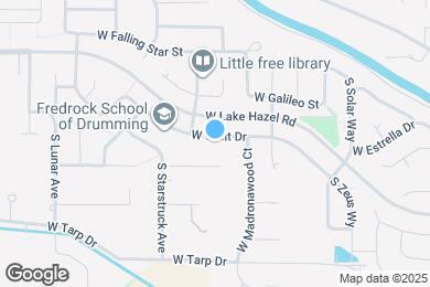 Map image of the property - 8263 W Orbit Dr